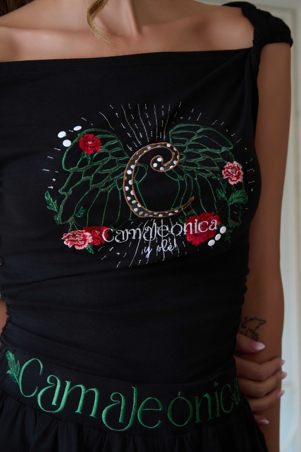 Camiseta Vireya Camaleonica. Camisetas / Bodys C. Tallas: s, m, l, xs |