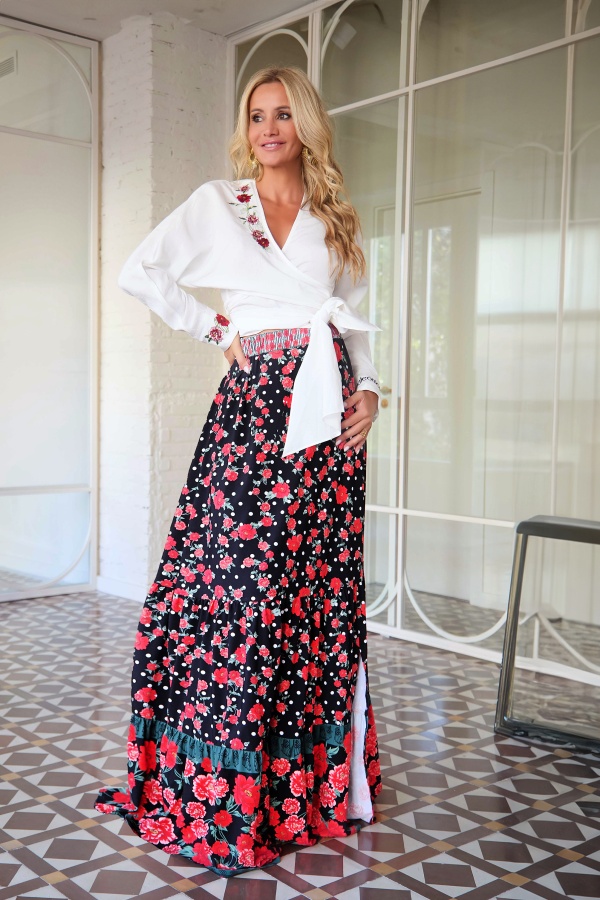 Falda LLiria Camaleonica. Faldas Camaleónica. Tallas: s, m, l, xs | Bambalinas