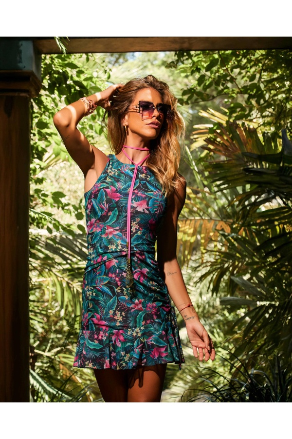 Vestido Serpaniebla Camaleonica. Inicio.  | Bambalinas Closet