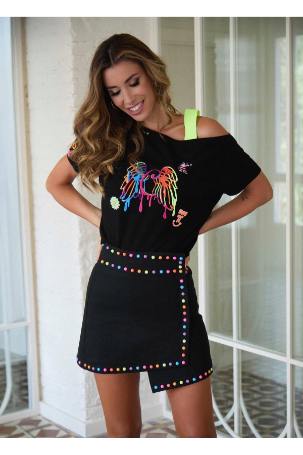 Falda Lechuza Camaleonica. Faldas Camaleónica. Tallas: s, m, l, xs | Bambalinas