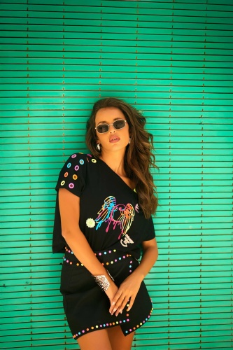 Falda Lechuza Camaleonica. Faldas Camaleónica. Tallas: s, m, l, xs | Bambalinas