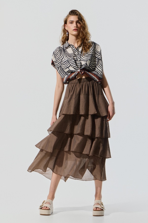 Blusa Etnica. Camisetas / Camisas BSB. Tallas: m, s | Bambalinas Closet