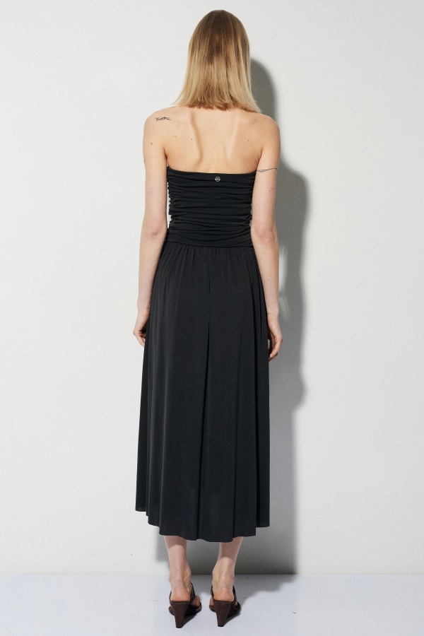 Vestido Cuba. Vestidos BSB. Color: negro, trigo, marron chocolate; Tallas: xs, s