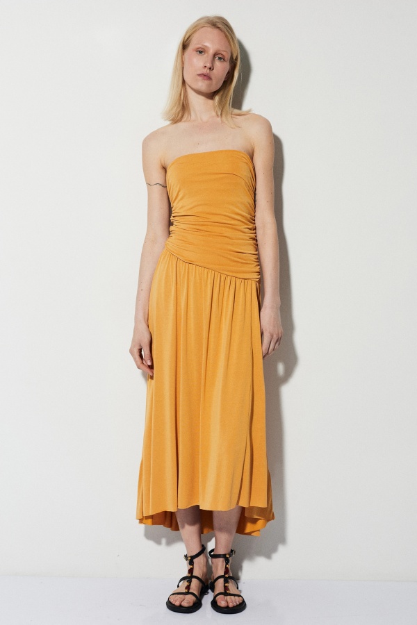 Vestido Cuba. Vestidos BSB. Color: negro, trigo, marron chocolate; Tallas: xs, s