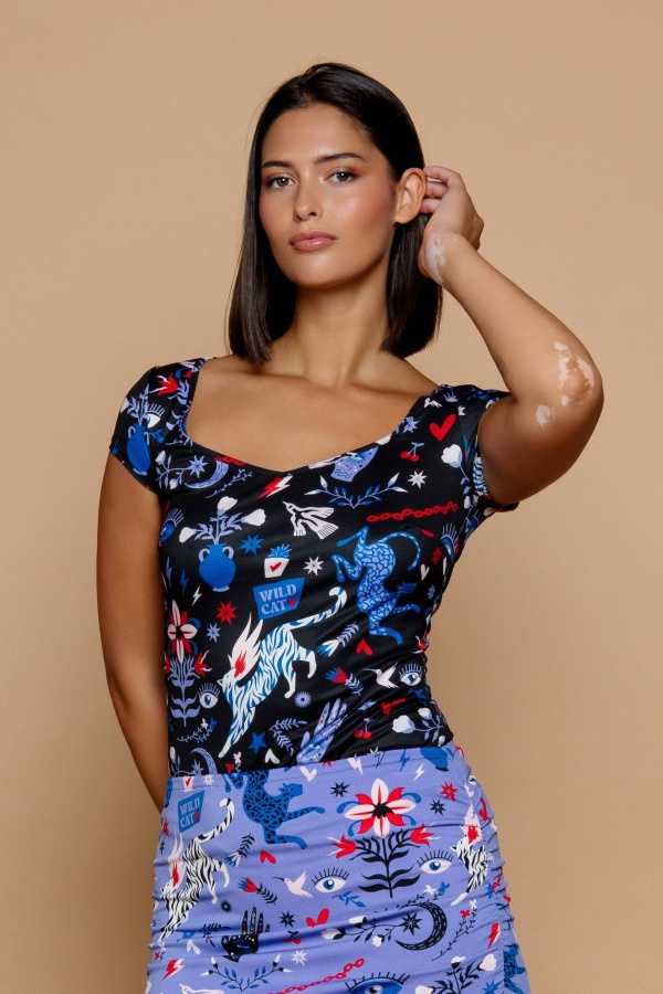 Top Ivica Negro. Inicio.  | Bambalinas Closet