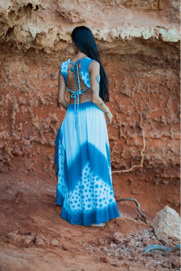 Vestido Arrow. Vestidos. Color: turquesa, negro; Tallas: talla unica | Bambalinas