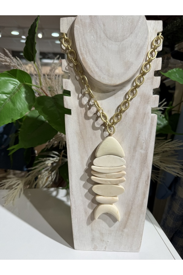 Colgante Pez Pacific. Bisuteria.  | Bambalinas Closet