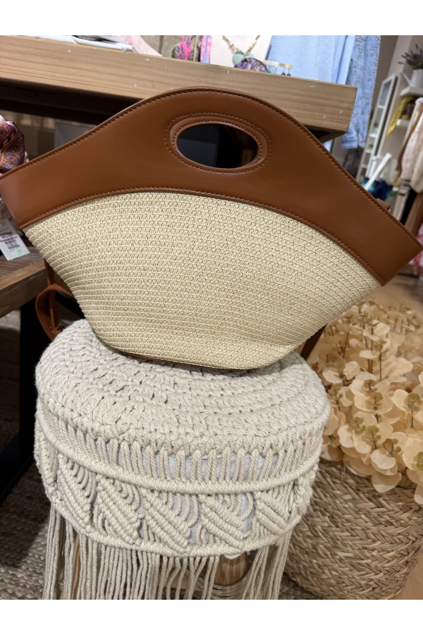 Bolso Florencia. Bolsos. Color: marron chocolate, camel | Bambalinas Closet