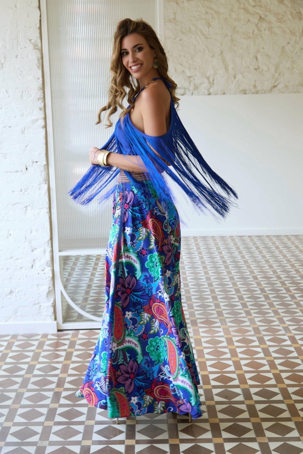 Falda Nimera Camaleonica. Inicio.  | Bambalinas Closet