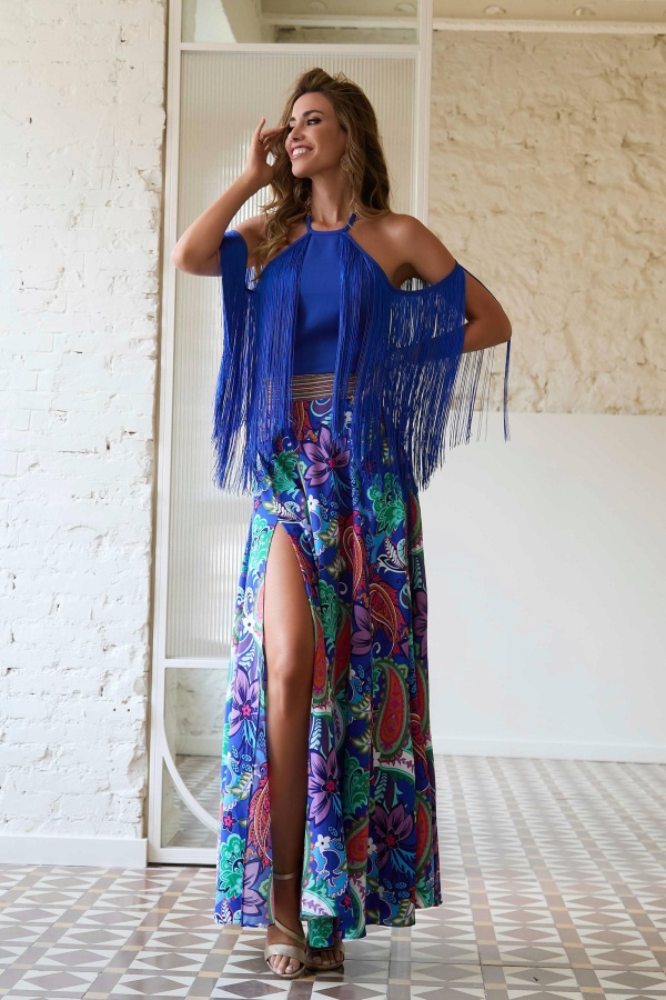 Falda Nimera Camaleonica. Inicio.  | Bambalinas Closet