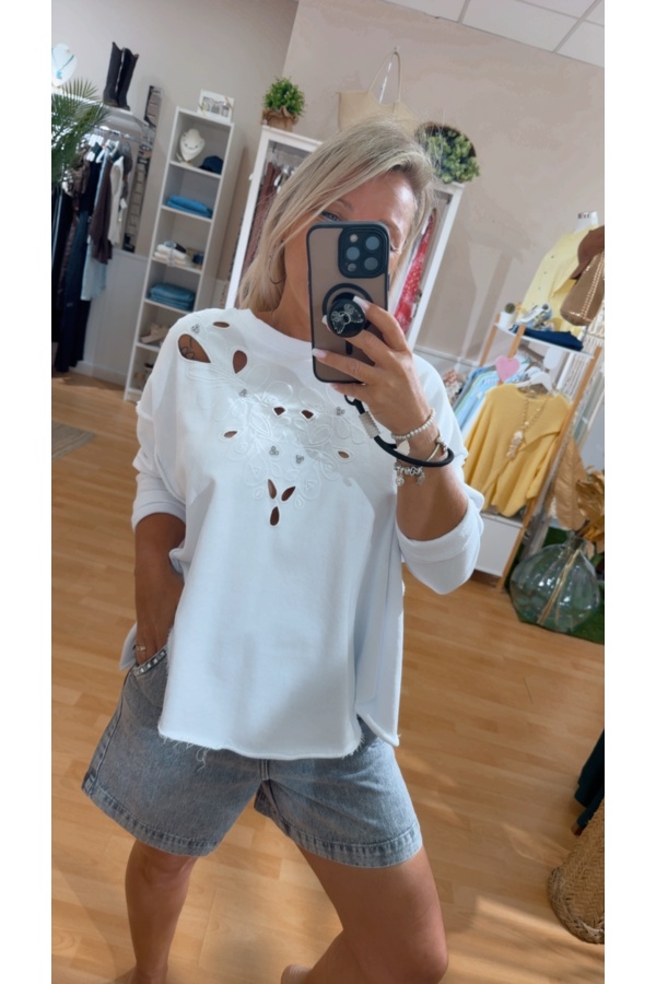 Sudadera Joya. Jerseys BSB. Tallas: m, s | Bambalinas Closet