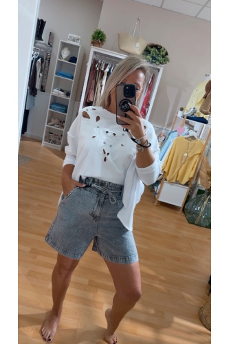 Bermuda Tachas. Pantalones / Shorts BSB. Tallas: s, m, l, xs | Bambalinas Closet