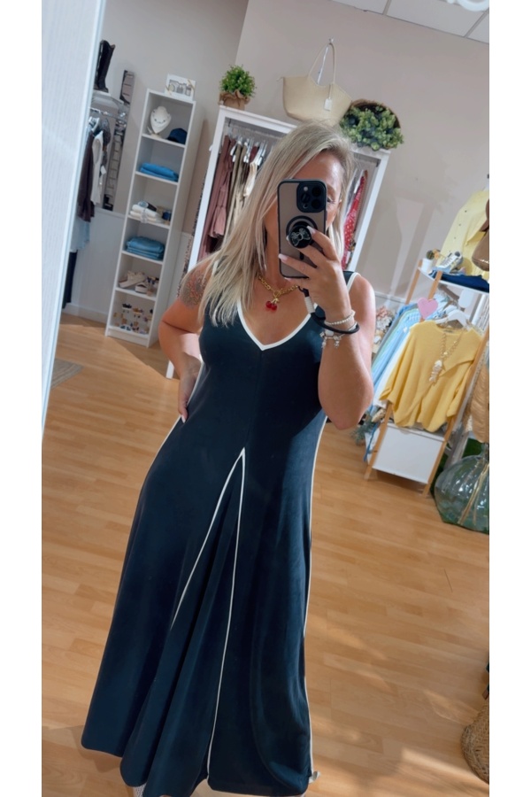 Vestido Elisa. Vestidos BSB. Tallas: s, m, l, xs | Bambalinas Closet