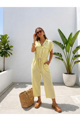 Mono California Amarillo. Monos / Conjuntos.  | Bambalinas Closet