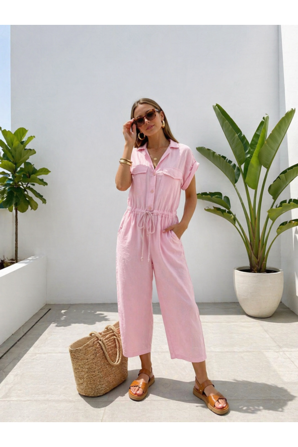 Mono California Rosa. Monos / Conjuntos.  | Bambalinas Closet