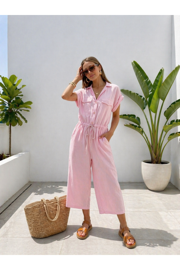 Mono California Rosa. Monos / Conjuntos.  | Bambalinas Closet