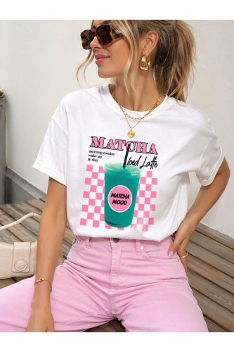 Camiseta Matcha. Camisetas.  | Bambalinas Closet