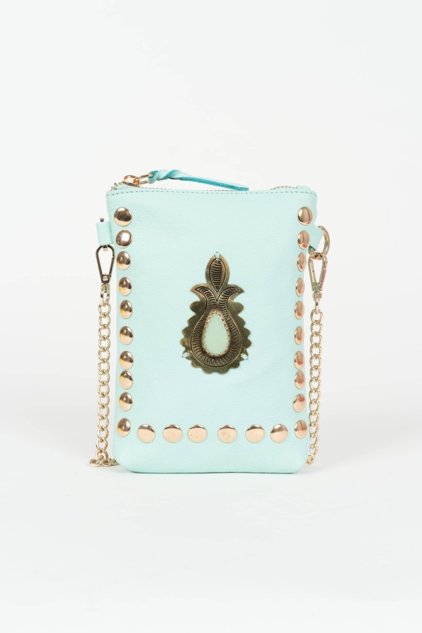 Bandolera Joya Aqua. Inicio.  | Bambalinas Closet