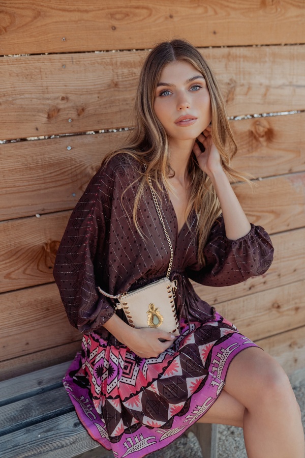 Bandolera Joya Crema. Bolsos.  | Bambalinas Closet