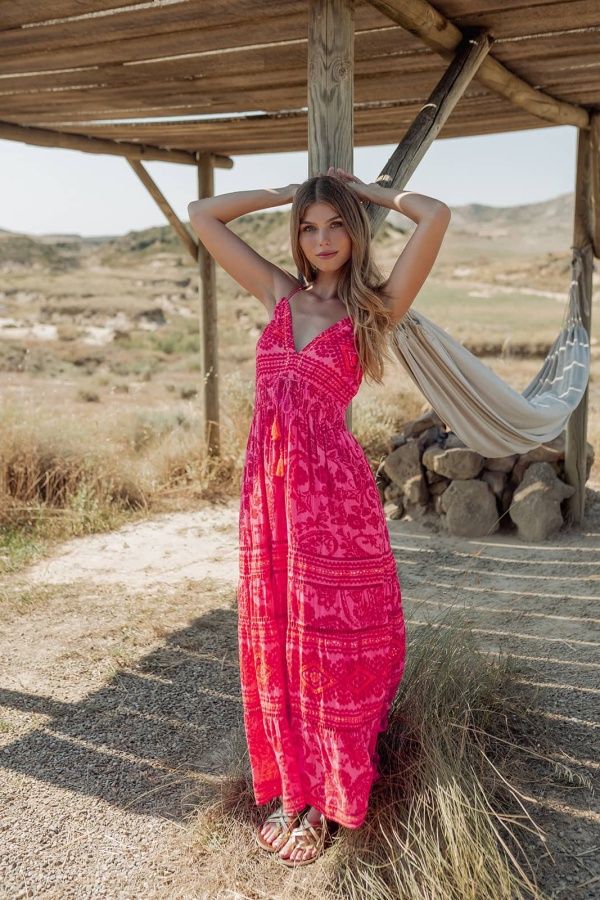 Vestido Samoa. Inicio.  | Bambalinas Closet