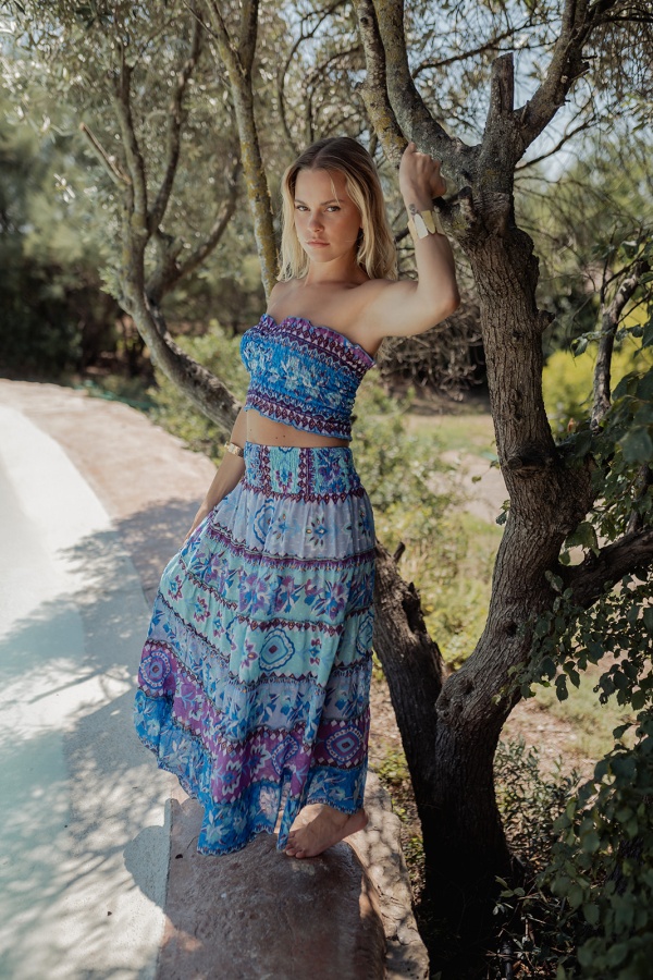 Falda Larga Lombok. Inicio.  | Bambalinas Closet