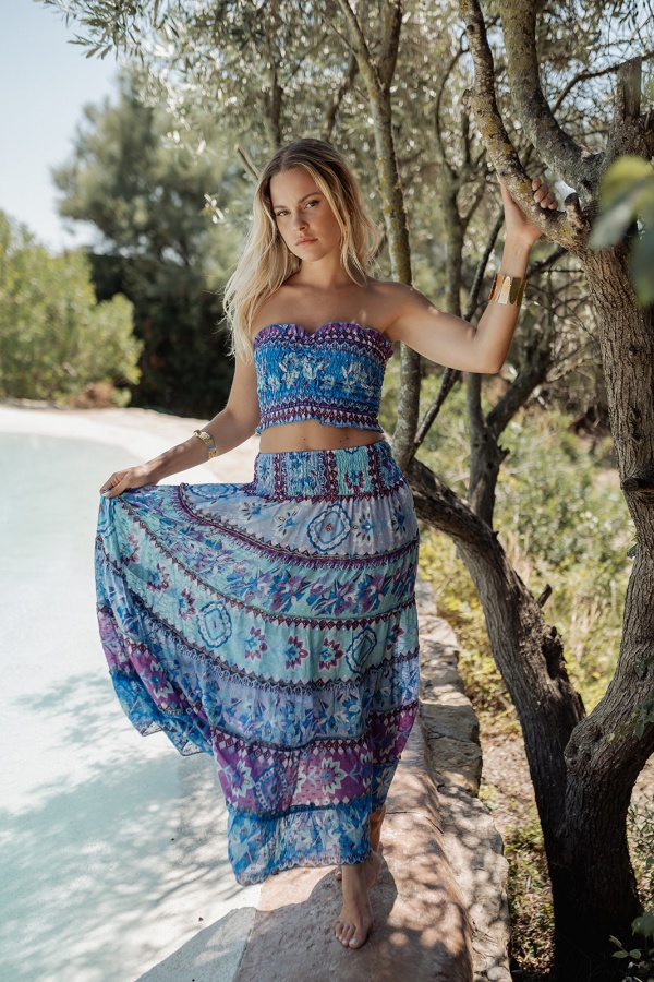 Falda Larga Lombok. Inicio.  | Bambalinas Closet