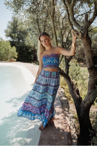 Falda Larga Lombok. Inicio.  | Bambalinas Closet