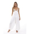 Mono Aciron. Monos / Conjuntos. Color: blanco, beige, negro; Tallas: talla unica