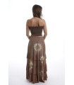 Falda Lalan. Faldas / Shorts/Pants. Tallas: talla unica; Color: marron chocolate