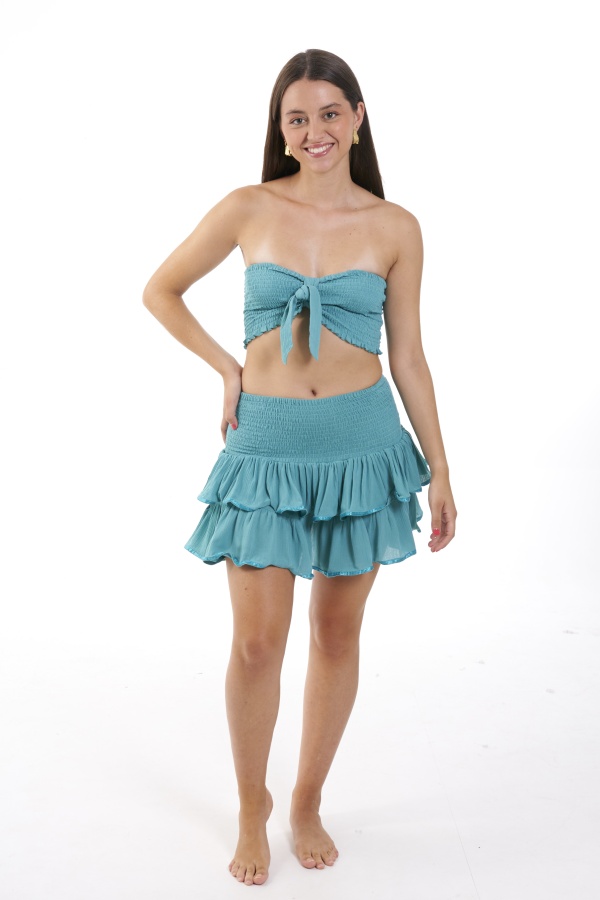 Falda Zuyana. Faldas / Shorts/Pants. Color: negro, beige, rosa, turquesa, blanco