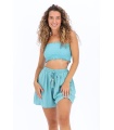 Short Moari. Faldas / Shorts/Pants. Color: rosa, turquesa; Tallas: m/l, s/m |