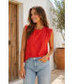 Camiseta Basica Roja. Inicio.  | Bambalinas Closet