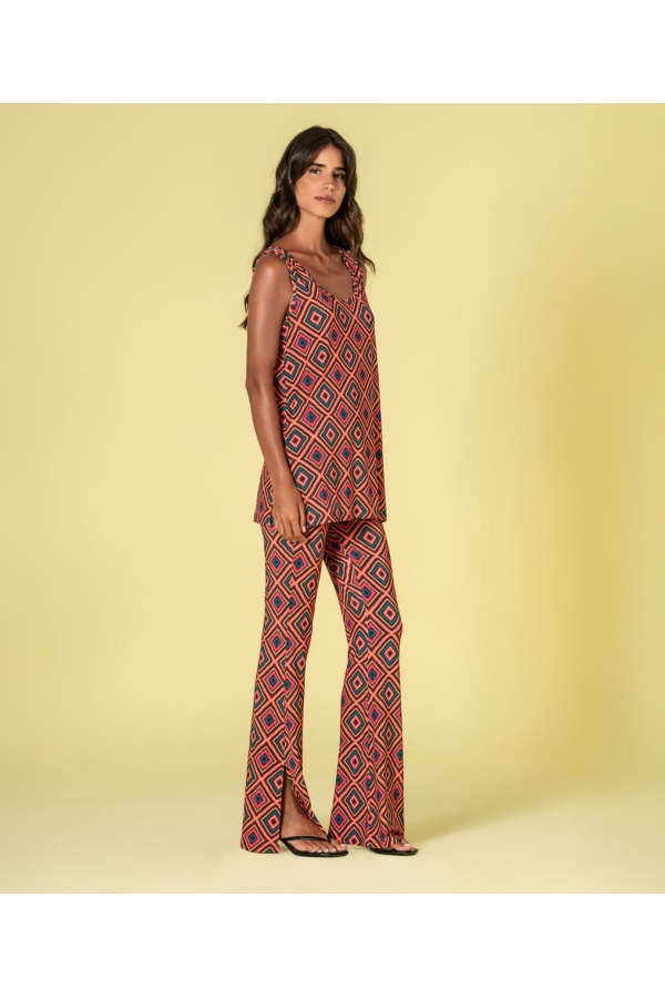Top Geometric. Camisas / Tops/Chalecos. Tallas: m, s | Bambalinas Closet