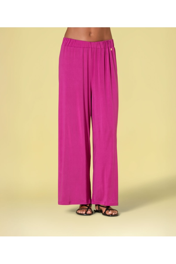 Pantalon Seda. Pantalones / Shorts. Color: buganvilla, negro; Tallas: s, m |