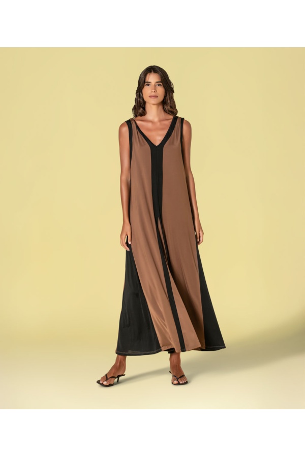 Vestido Bicolor. Inicio.  | Bambalinas Closet