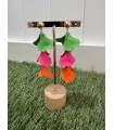 Pendientes Flor de Mayo. Bisuteria.  | Bambalinas Closet