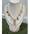 Colgante Cuerno De Verano. Bisuteria.  | Bambalinas Closet