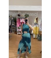 Vestido Arrow. Vestidos. Color: turquesa, negro; Tallas: talla unica | Bambalinas
