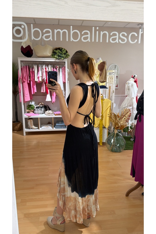 Vestido Arrow. Vestidos. Color: turquesa, negro; Tallas: talla unica | Bambalinas