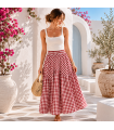 Falda Vichy. Inicio.  | Bambalinas Closet