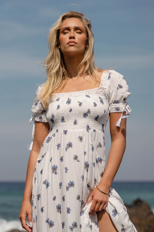 Vestido Juneberry. vestidos largos. Tallas: s, m, l, xs | Bambalinas Closet