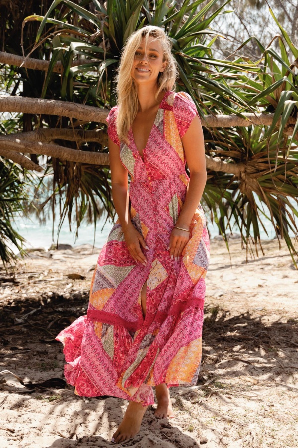 Vestido Viva Bonita largo. vestidos largos. Tallas: s, m, l, xs | Bambalinas