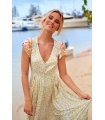 Vestido Maisha. vestidos largos. Tallas: s, m, l, xs | Bambalinas Closet