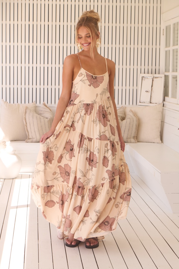 Vestido April Winona. vestidos largos. Tallas: s, m, l, xs | Bambalinas Closet