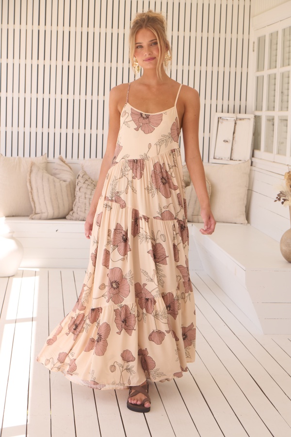 Vestido April Winona. vestidos largos. Tallas: s, m, l, xs | Bambalinas Closet