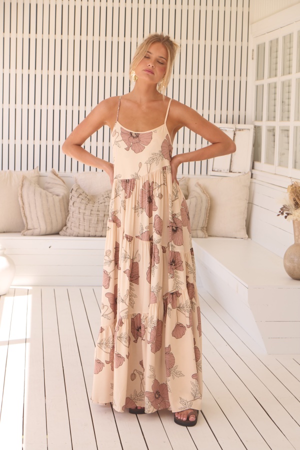 Vestido April Winona. vestidos largos. Tallas: s, m, l, xs | Bambalinas Closet
