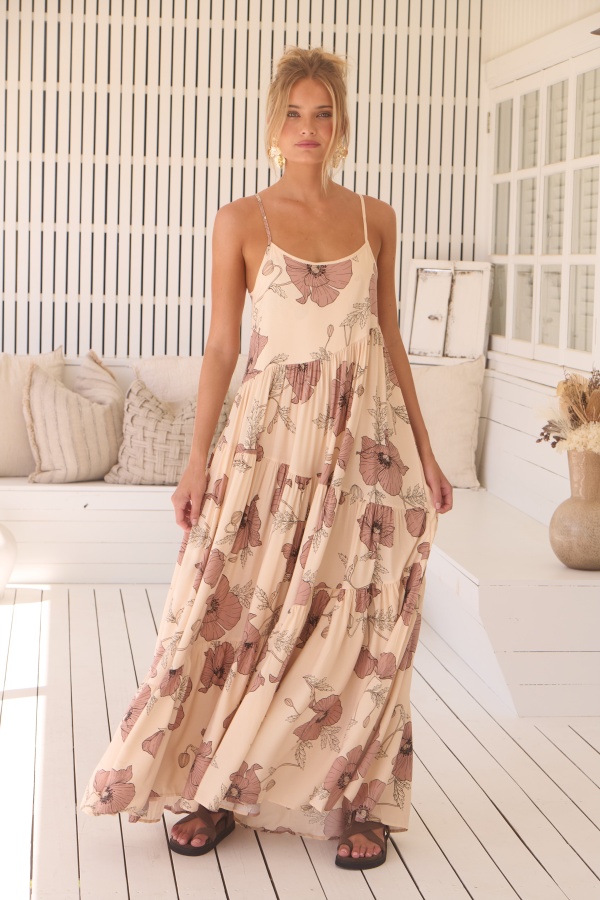 Vestido April Winona. vestidos largos. Tallas: s, m, l, xs | Bambalinas Closet