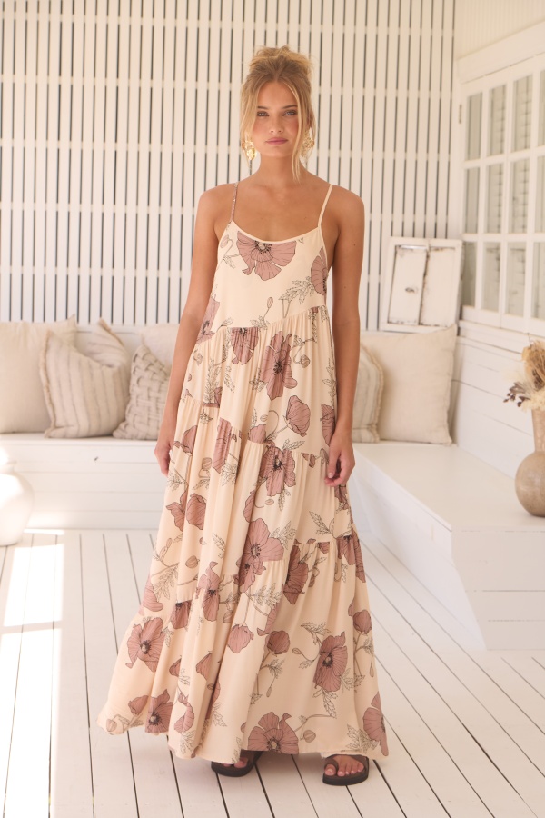 Vestido April Winona. vestidos largos. Tallas: s, m, l, xs | Bambalinas Closet