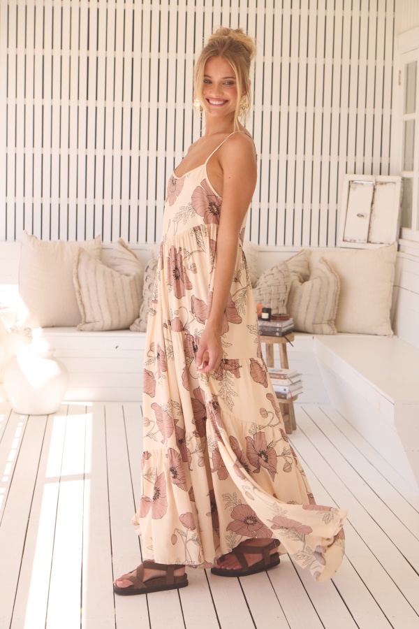 Vestido April Winona. vestidos largos. Tallas: s, m, l, xs | Bambalinas Closet