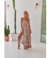 Vestido Paola. vestidos largos. Tallas: s, m, l, xs | Bambalinas Closet